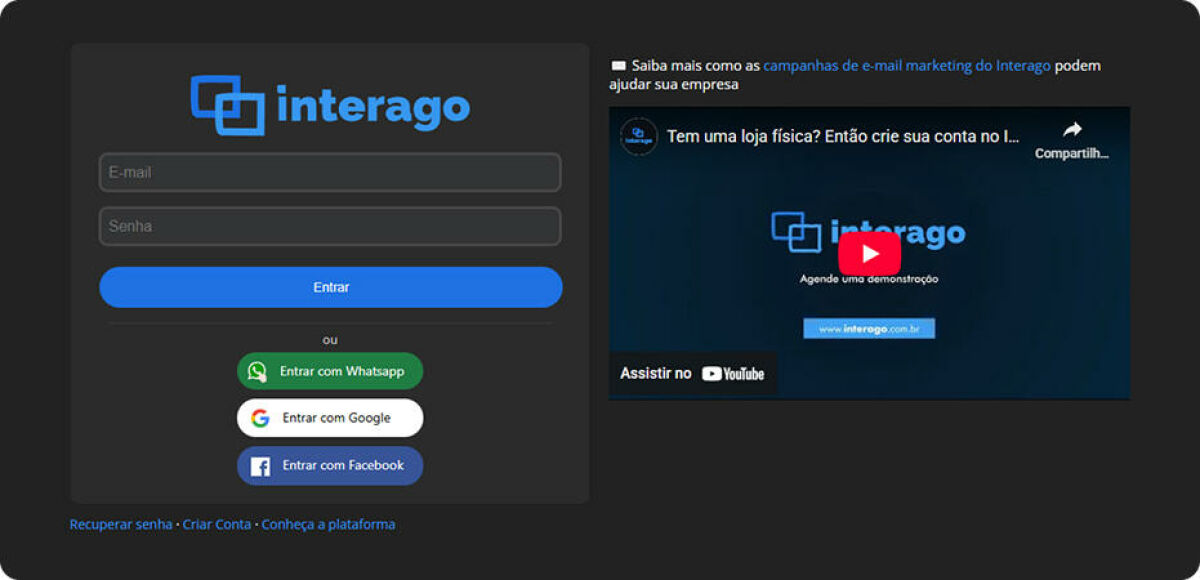 Imagem interago-tela-login